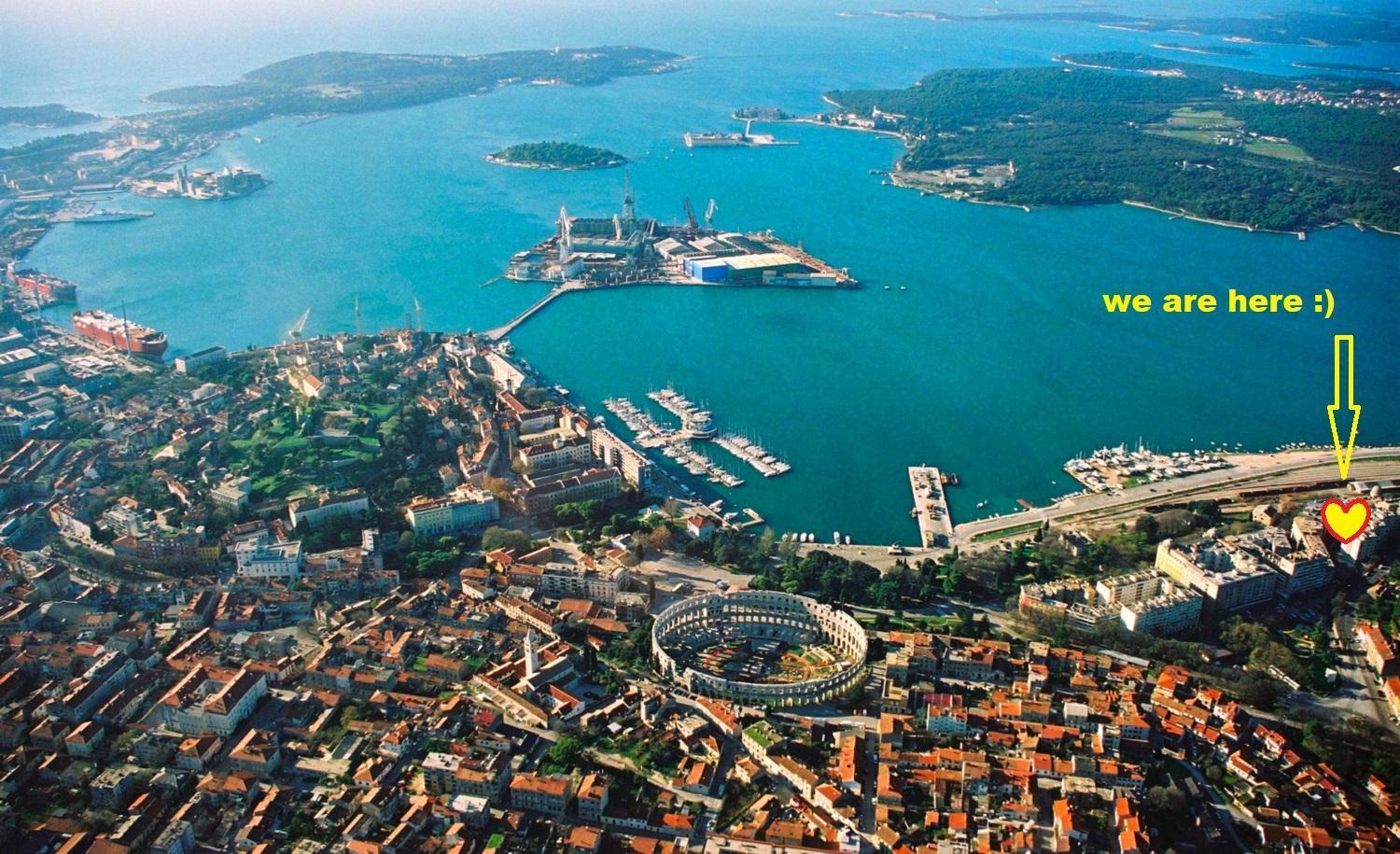 Apartmán Pietas Iulia Pula Exteriér fotografie