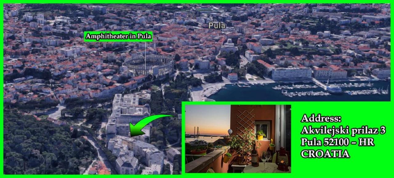 Apartmán Pietas Iulia Pula Exteriér fotografie